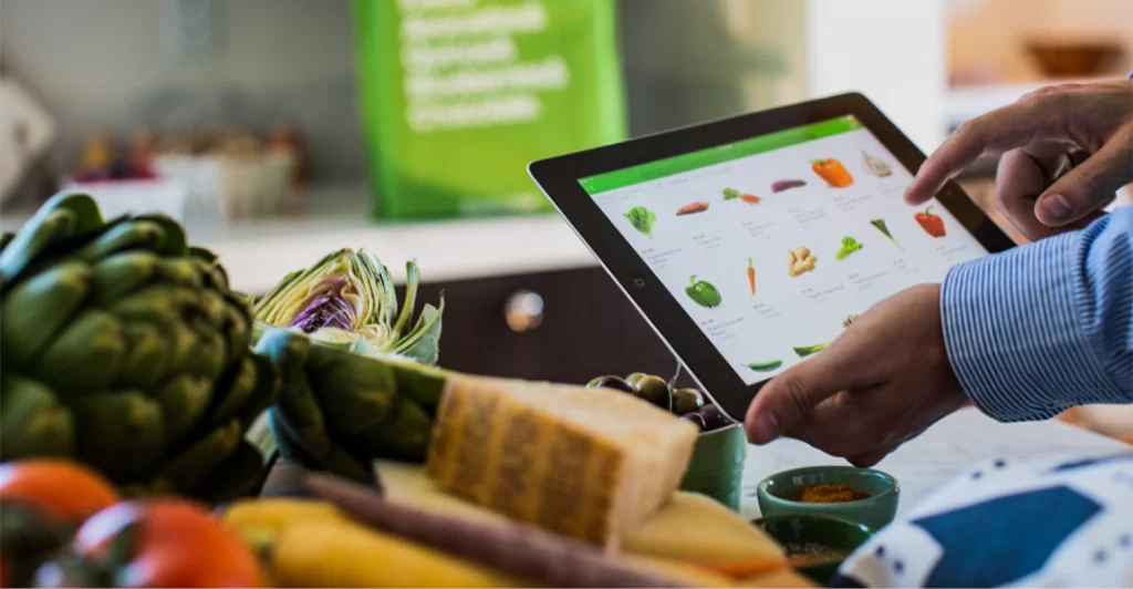 O crescimento das vendas de alimentos no e-commerce em 2025