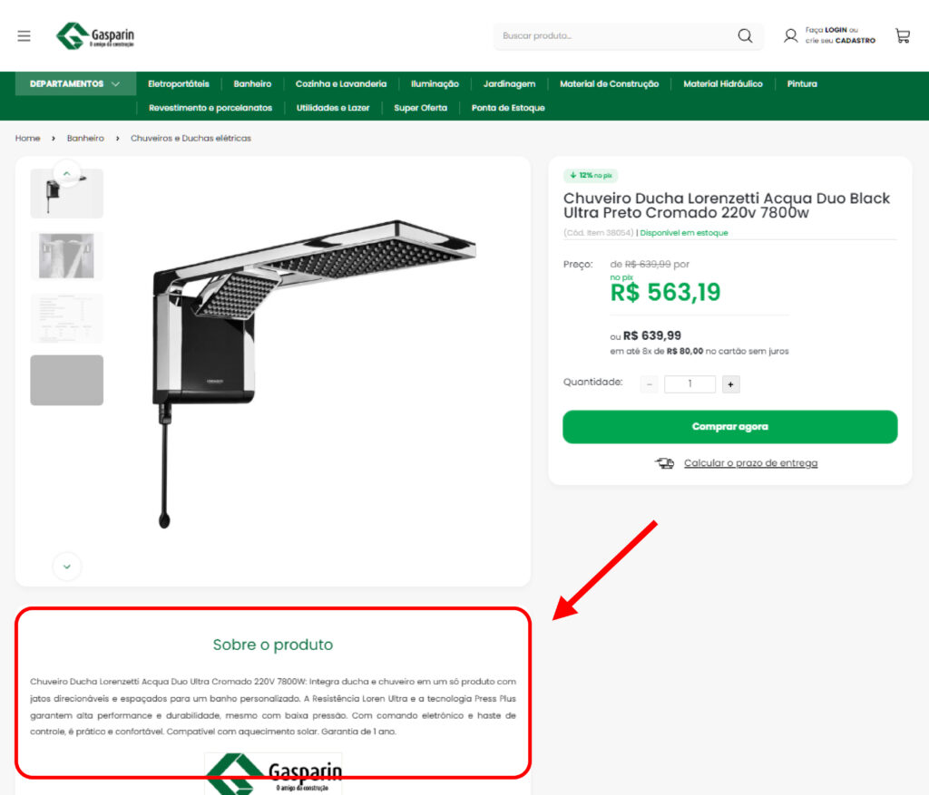 Como escrever títulos e descrições de produtos que ranqueiam no Google (2025) - descrições longas